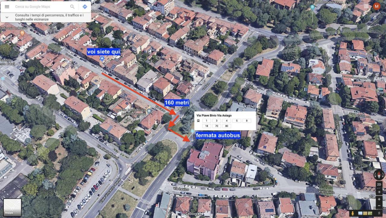 Apartament Cinematic Modern Flat, 100 Mt Da Ospedale Rawenna Zewnętrze zdjęcie